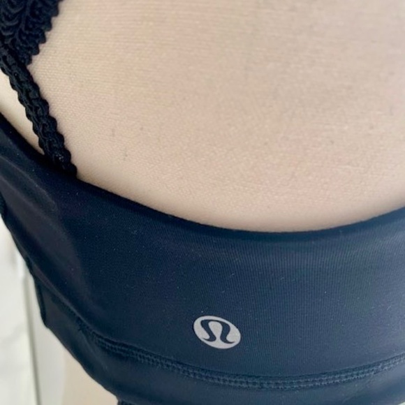 Lulelemon new black sport bra, US 8 - Picture 3 of 5
